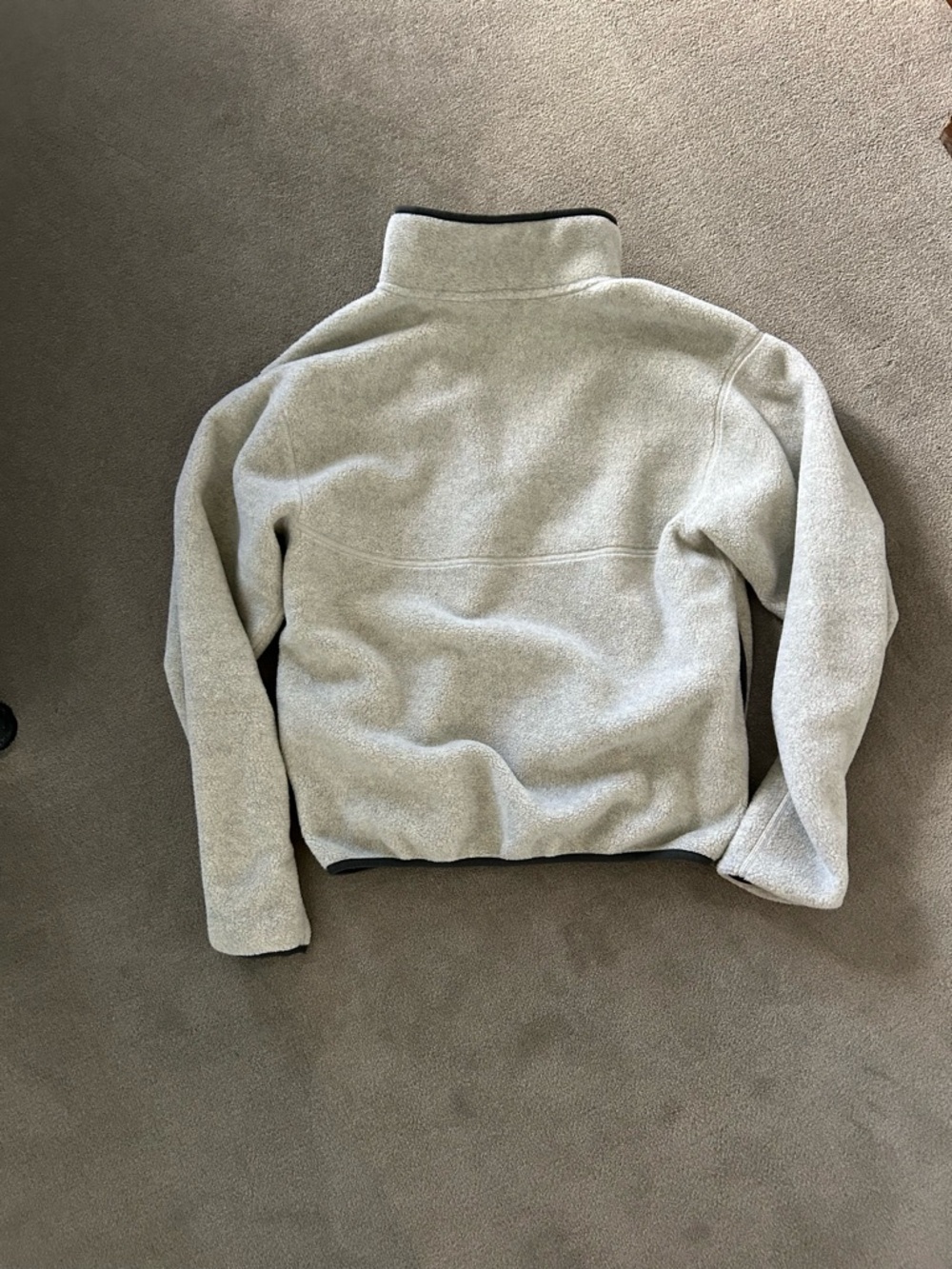 L.L. Bean Women's Classic Snap-Front Fleece Pullover - Picture 7 of 7